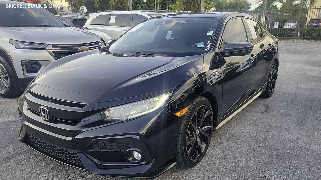 HONDA CIVIC 2018 SHHFK7H9XJU223101 image