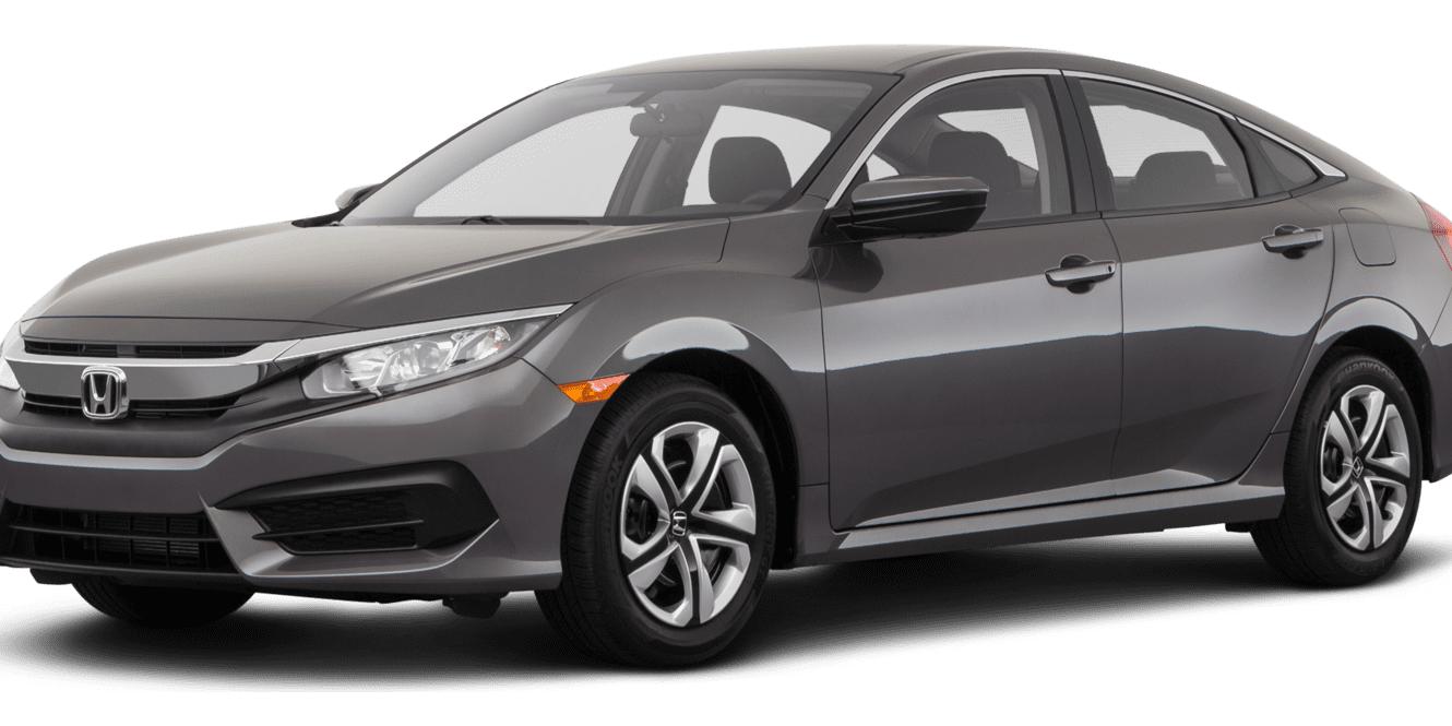 HONDA CIVIC 2018 2HGFC2F50JH524554 image