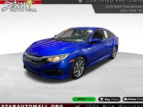 HONDA CIVIC 2018 2HGFC2F7XJH608396 image