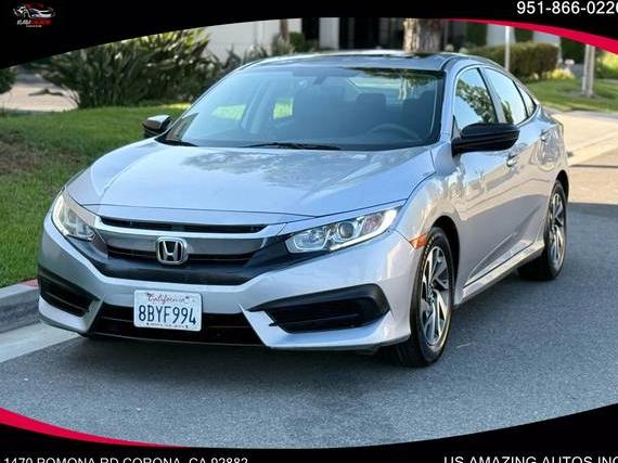 HONDA CIVIC 2018 2HGFC2F72JH502606 image