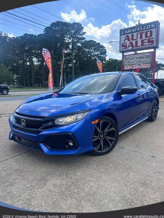 HONDA CIVIC 2018 SHHFK7H48JU219651 image