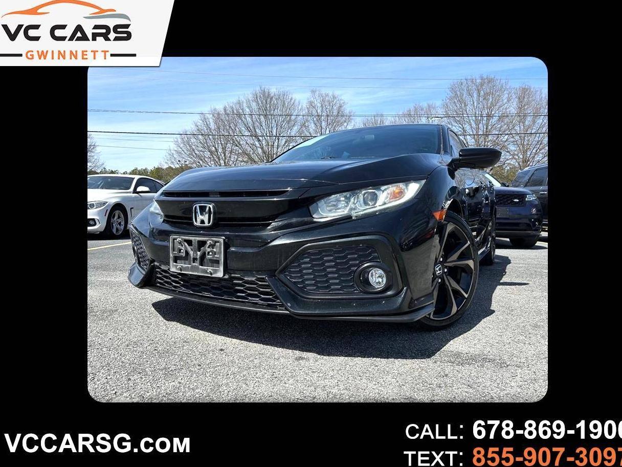 HONDA CIVIC 2018 SHHFK7H46JU201861 image