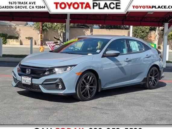 HONDA CIVIC 2021 SHHFK7G41MU229217 image