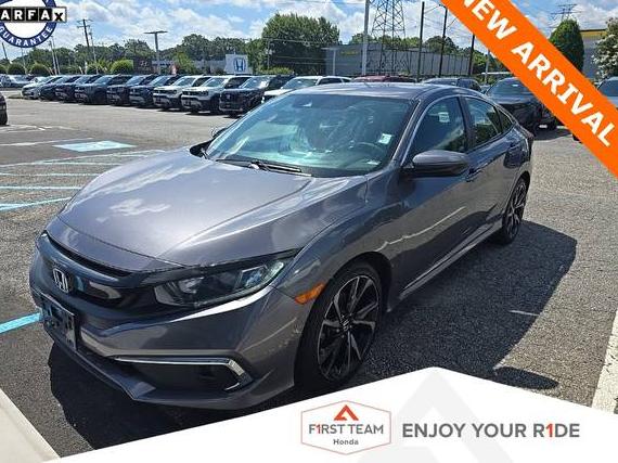 HONDA CIVIC 2021 2HGFC2F60MH529122 image
