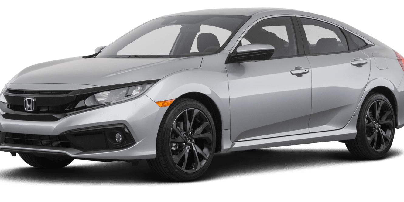 HONDA CIVIC 2021 19XFC2F80ME001835 image