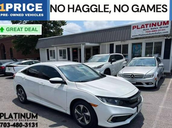 HONDA CIVIC 2021 2HGFC2F61MH520557 image