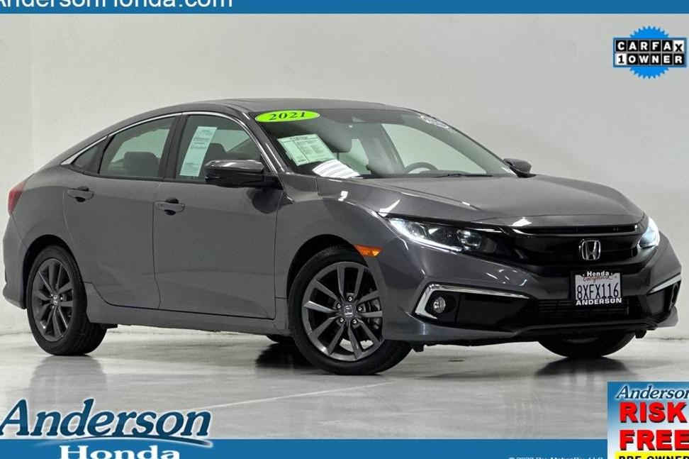 HONDA CIVIC 2021 19XFC1F32ME208077 image