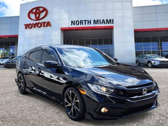 HONDA CIVIC 2021 2HGFC2F83MH521730 image
