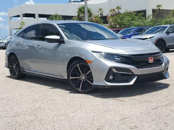 HONDA CIVIC 2021 SHHFK7H45MU214279 image