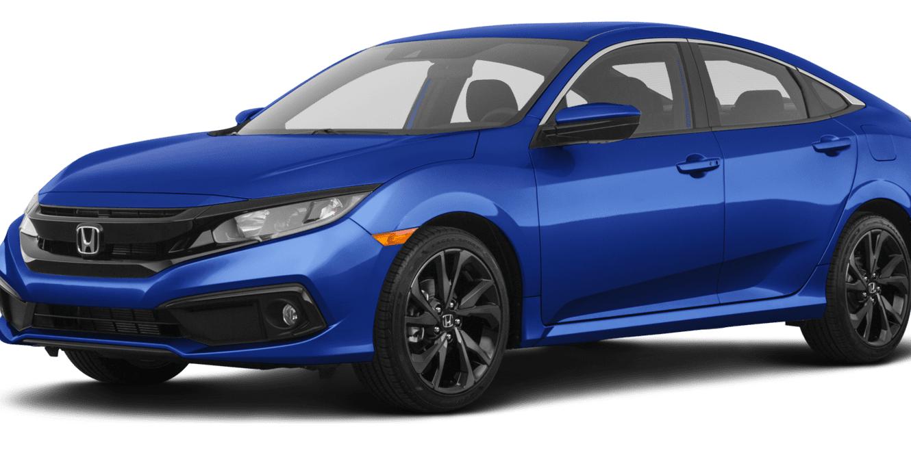 HONDA CIVIC 2021 2HGFC2F84MH535619 image