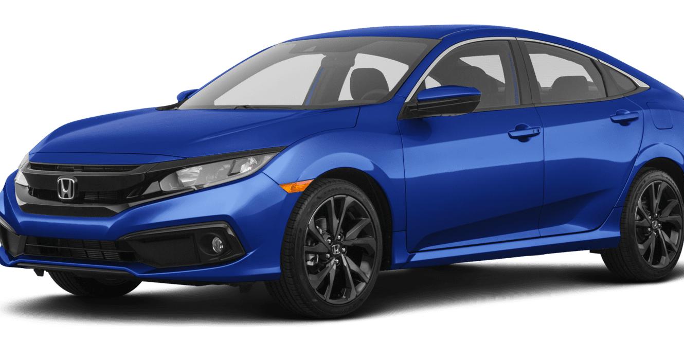 HONDA CIVIC 2021 2HGFC2F81MH549378 image