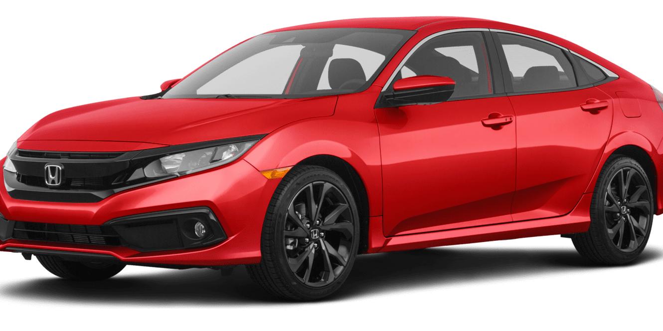 HONDA CIVIC 2021 2HGFC2F81MH520687 image