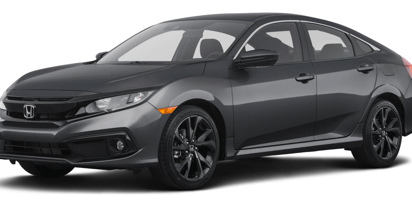 HONDA CIVIC 2021 19XFC2F85ME203229 image