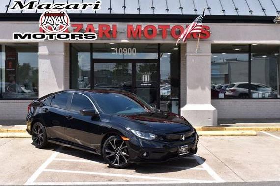HONDA CIVIC 2021 19XFC2F85ME001975 image
