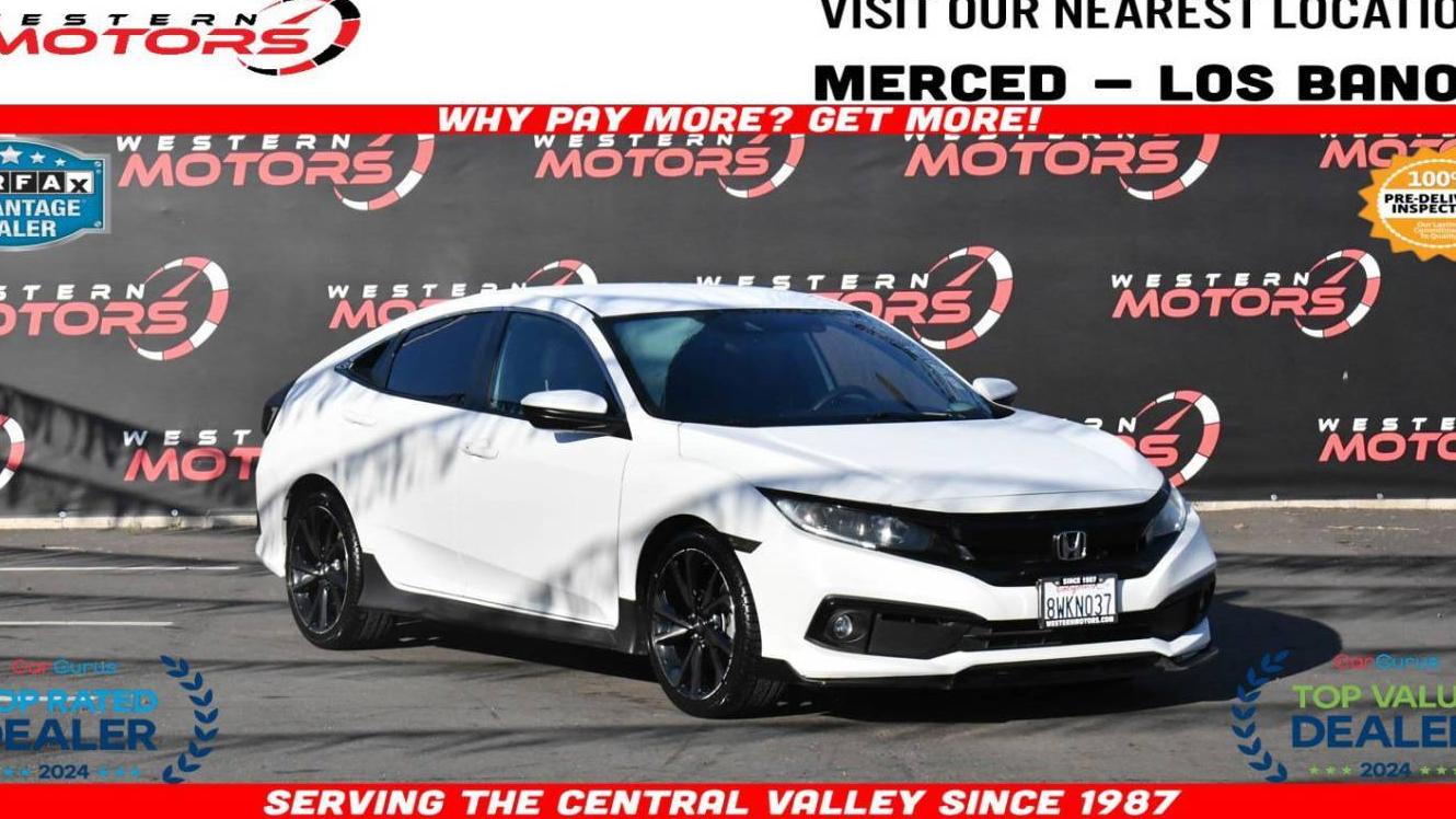 HONDA CIVIC 2021 2HGFC2F83MH509626 image