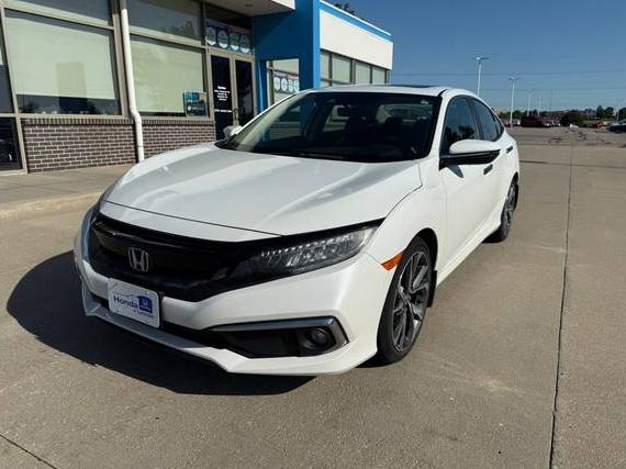 HONDA CIVIC 2021 19XFC1F9XME002039 image