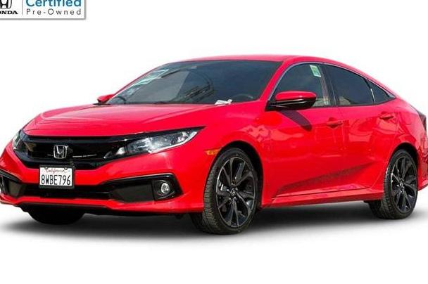 HONDA CIVIC 2021 2HGFC2F85MH551506 image