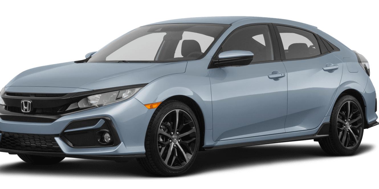 HONDA CIVIC 2021 SHHFK7H48MU218732 image