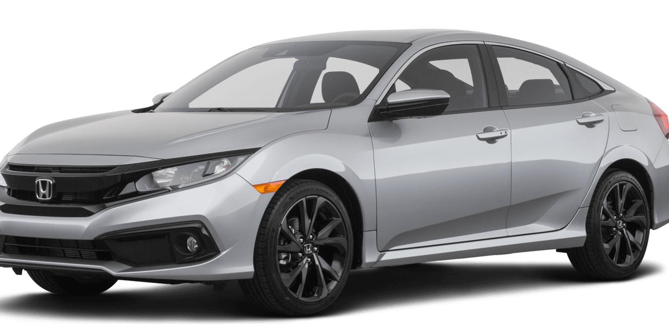 HONDA CIVIC 2021 19XFC2F86ME003170 image