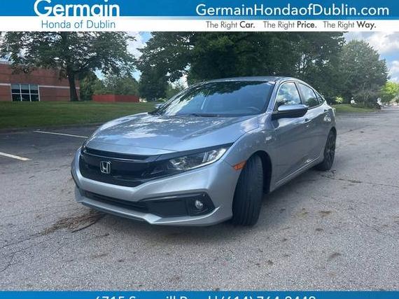 HONDA CIVIC 2021 19XFC2F8XME001017 image
