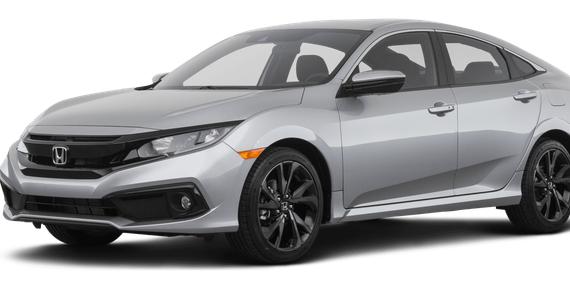 HONDA CIVIC 2021 19XFC2F84ME004141 image