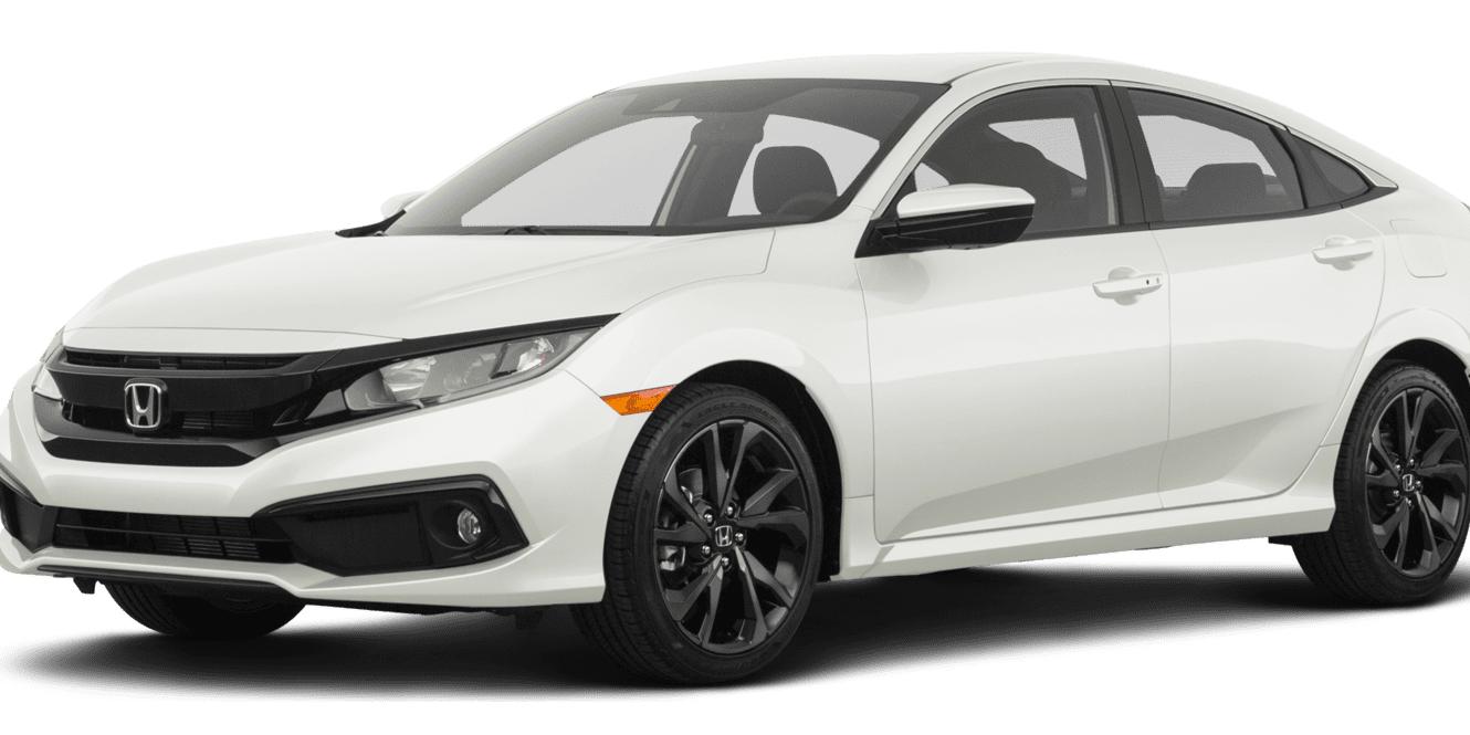 HONDA CIVIC 2021 19XFC2F88ME003445 image