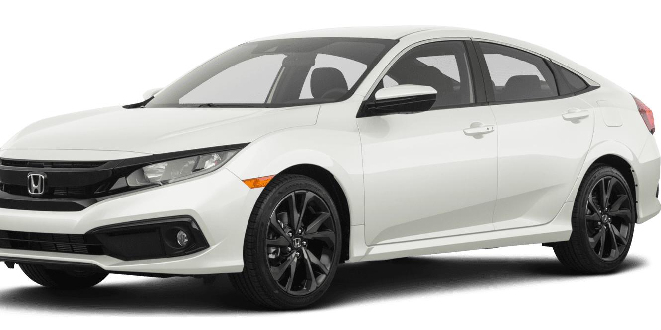 HONDA CIVIC 2021 19XFC2F85ME001958 image