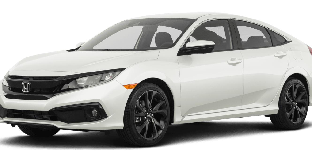 HONDA CIVIC 2021 19XFC2F82ME003375 image