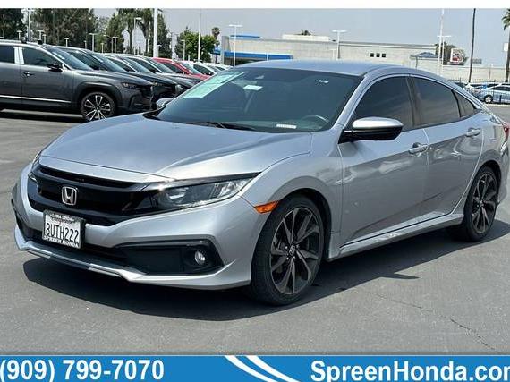 HONDA CIVIC 2021 2HGFC2F87MH505577 image