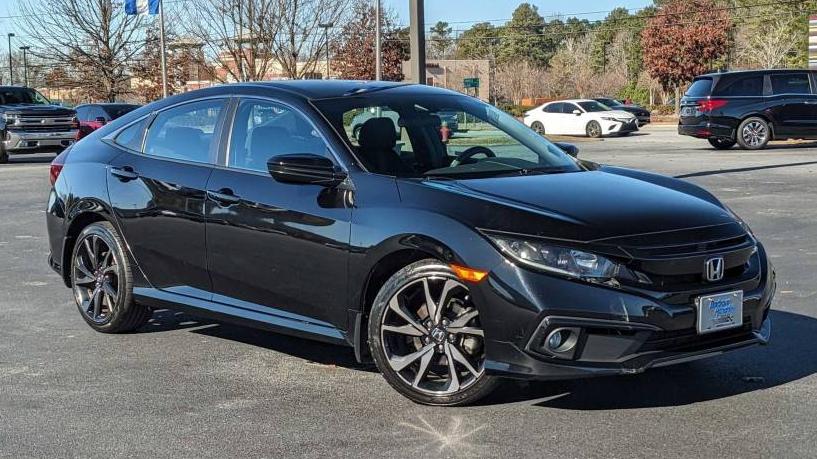 HONDA CIVIC 2021 2HGFC2F88MH509878 image