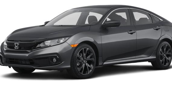 HONDA CIVIC 2021 19XFC2F89ME002563 image