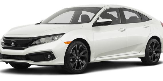 HONDA CIVIC 2021 19XFC2F83ME202421 image