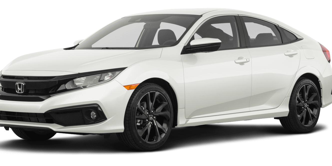 HONDA CIVIC 2021 2HGFC2F81MH551678 image