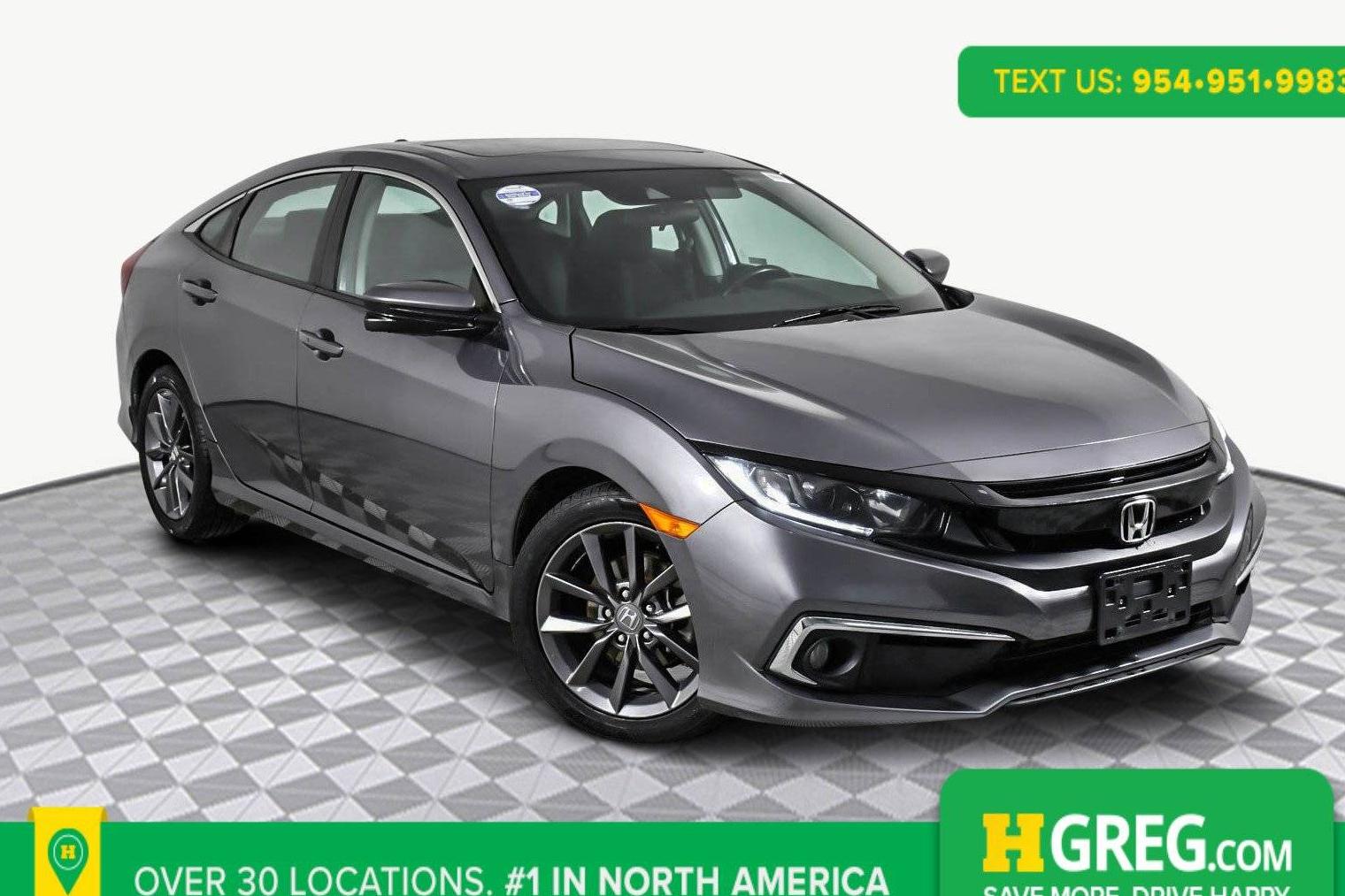 HONDA CIVIC 2021 19XFC1F38ME005310 image