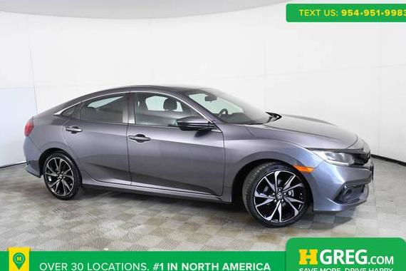 HONDA CIVIC 2021 19XFC2F82ME002596 image