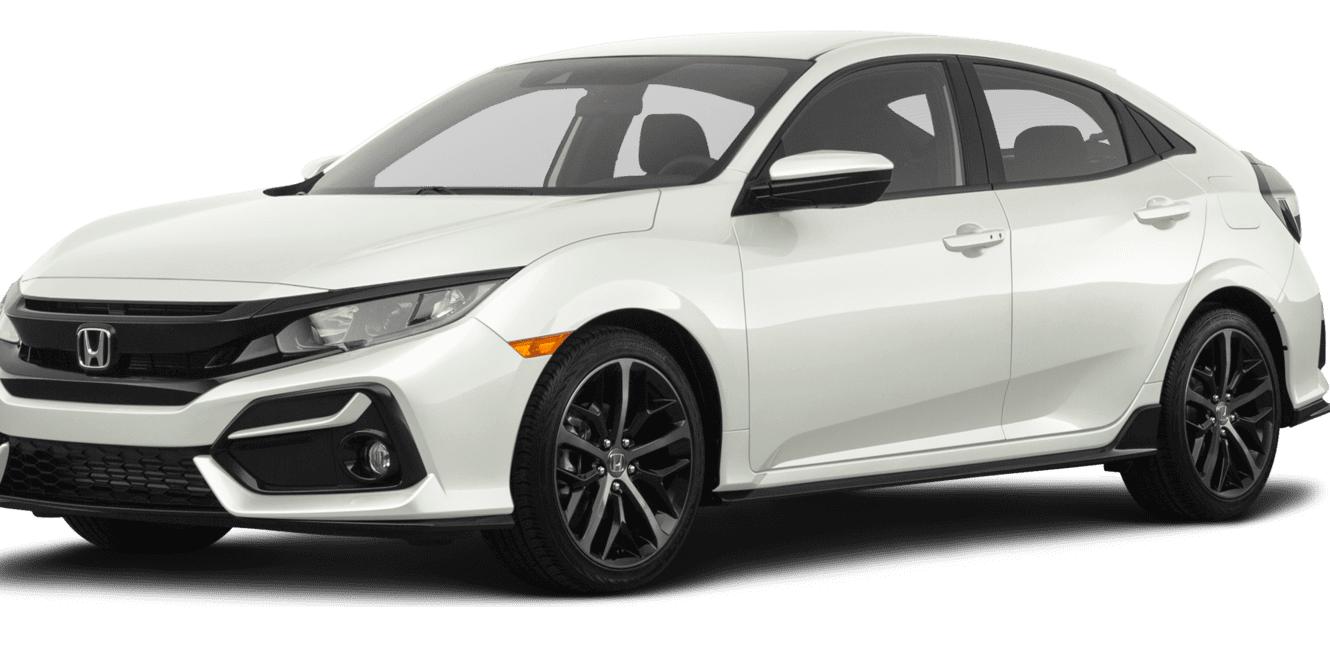 HONDA CIVIC 2021 SHHFK7G43MU222284 image