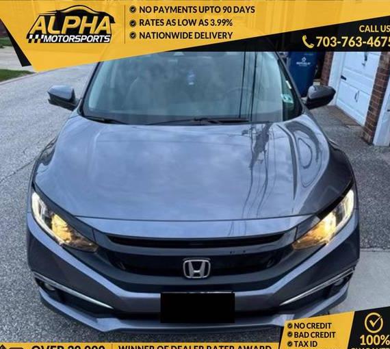 HONDA CIVIC 2021 19XFC1F33ME208976 image HONDA CIVIC 2021 19XFC1F33ME208976 image