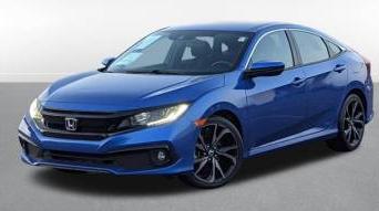 HONDA CIVIC 2021 19XFC2F81ME000578 image