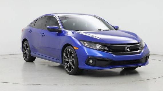 HONDA CIVIC 2021 19XFC2F87ME002691 image