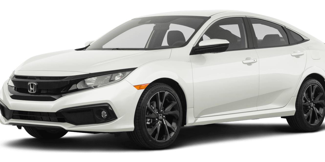 HONDA CIVIC 2021 2HGFC2F81MH551664 image