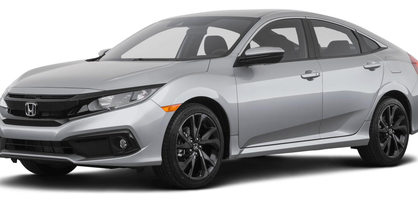 HONDA CIVIC 2021 19XFC2F80ME202991 image