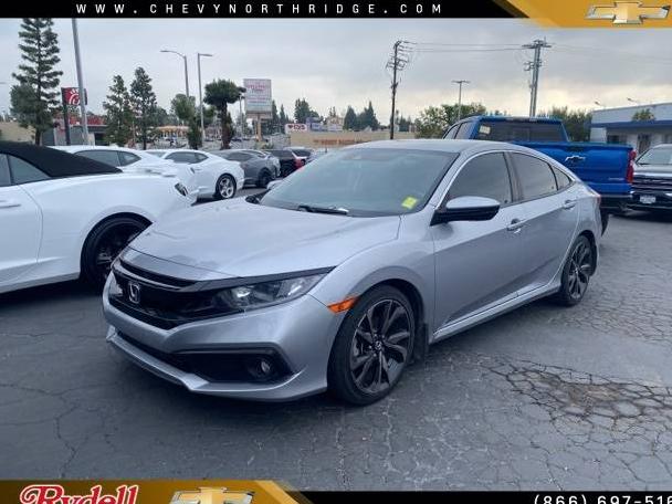 HONDA CIVIC 2021 2HGFC2F82MH537059 image