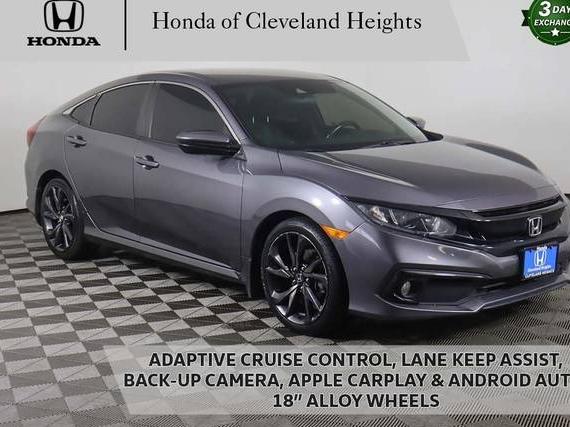 HONDA CIVIC 2021 19XFC2F81ME200862 image