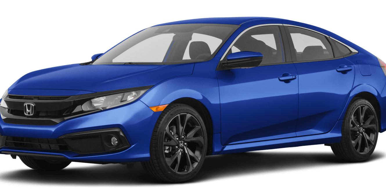 HONDA CIVIC 2021 19XFC2F85ME202887 image