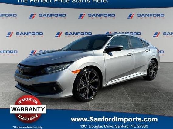 HONDA CIVIC 2021 2HGFC2F87MH532522 image