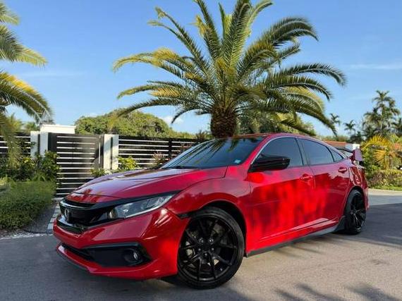 HONDA CIVIC 2021 2HGFC2F82MH500920 image