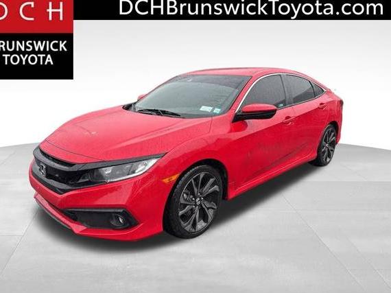 HONDA CIVIC 2021 2HGFC2F83MH536311 image