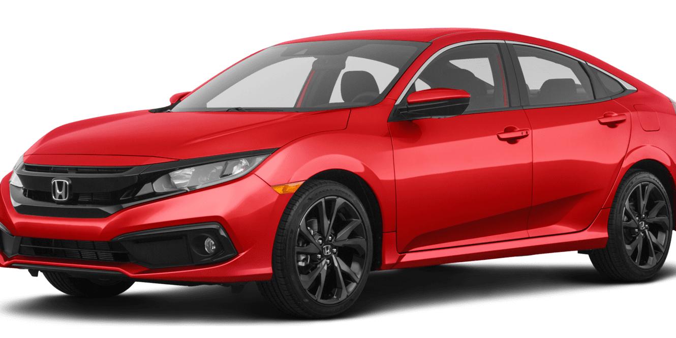 HONDA CIVIC 2021 2HGFC2F81MH518597 image