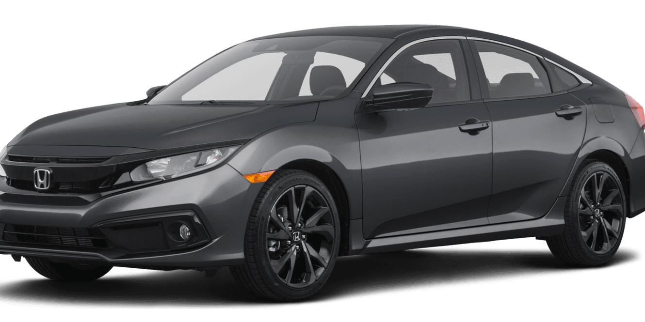 HONDA CIVIC 2021 19XFC2F88ME200860 image