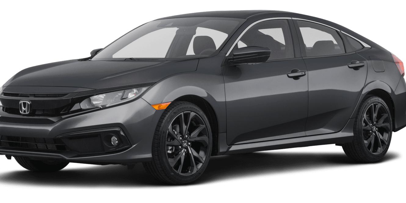 HONDA CIVIC 2021 19XFC2F82ME200580 image
